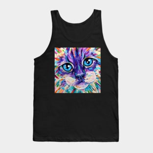 Cats in Color 1 - Ragdoll Cat Tank Top